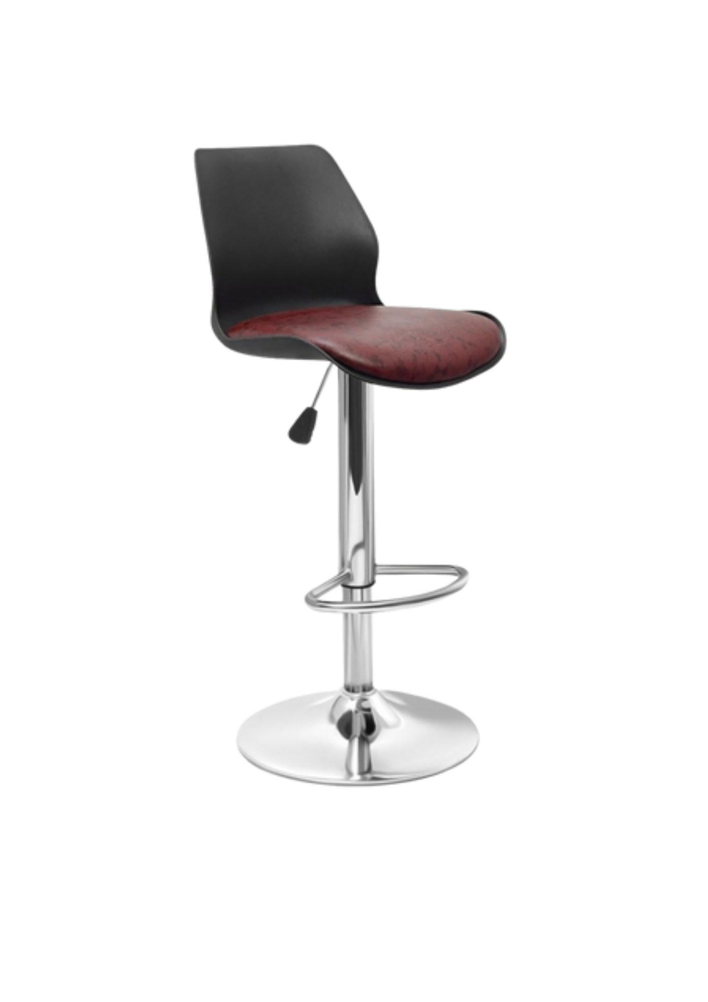 Height-Adjustable Bar Stool